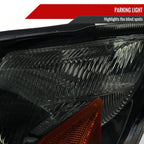 2003-2005 Toyota 4Runner Factory Style Headlights (Chrome Housing/Smoked Lens)