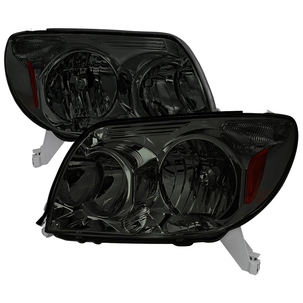 2003-2005 Toyota 4Runner Factory Style Headlights (Chrome Housing/Smoked Lens)
