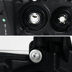 2007-2014 Chevrolet Avalanche/Tahoe/Suburban Factory Style Headlights (Matte Black Housing/Clear Lens)