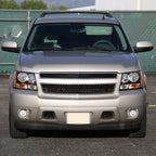 2007-2014 Chevrolet Avalanche/Tahoe/Suburban Factory Style Headlights (Matte Black Housing/Clear Lens)
