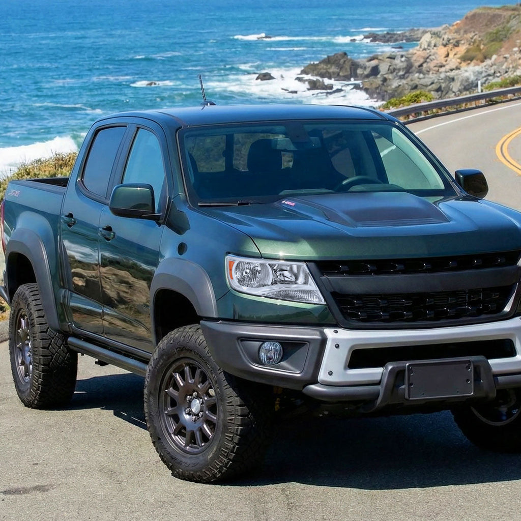 2015-2022 Chevrolet Colorado Factory Headlights (Chrome Housing / Clear Lens)