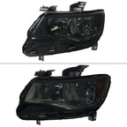 2015-2022 Chevrolet Colorado Factory Headlights (Chrome Housing / Smoked Lens)