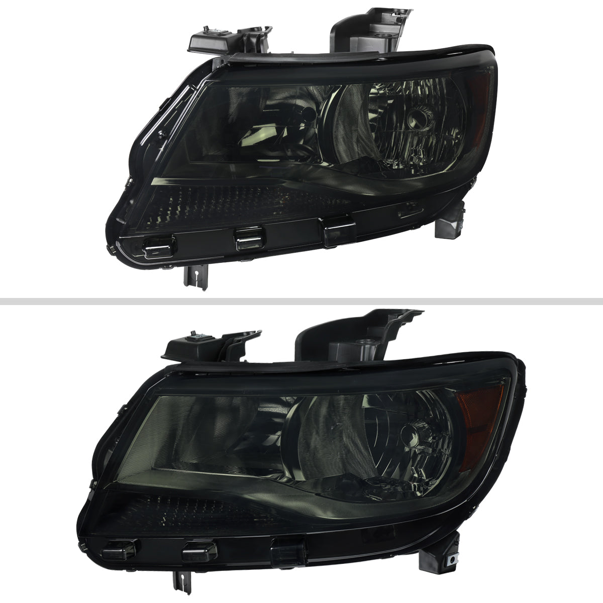 2015-2022 Chevrolet Colorado Factory Headlights (Chrome Housing / Smoked Lens)