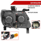2015-2022 Chevrolet Colorado Factory Headlights (Chrome Housing / Smoked Lens)