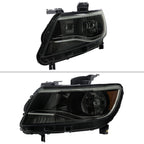 2015-2022 Chevrolet Colorado Factory Style Headlights (Black Housing / Smoked Lens)