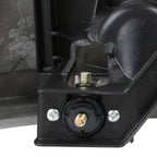 1999-2006 GMC Sierra/Yukon/Yukon XL Crystal Headlights w/ Amber Reflector (Matte Black Housing/Clear Lens)
