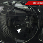 2002-2005 Dodge RAM 1500/ 2003-2005 RAM 2500 3500 Factory Style Headlights (Chrome Housing/Smoked Lens)