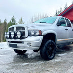 2002-2005 Dodge RAM 1500/ 2003-2005 RAM 2500 3500 Factory Style Headlights (Matte Black Housing/Clear Lens)