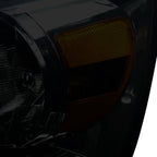 2006-2008 Dodge RAM 1500/ 2006-2009 RAM 2500 3500 Factory Style Crystal Headlights (Chrome Housing/Smoked Lens)