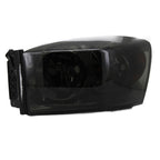 2006-2008 Dodge RAM 1500/ 2006-2009 RAM 2500 3500 Factory Style Crystal Headlights (Chrome Housing/Smoked Lens)