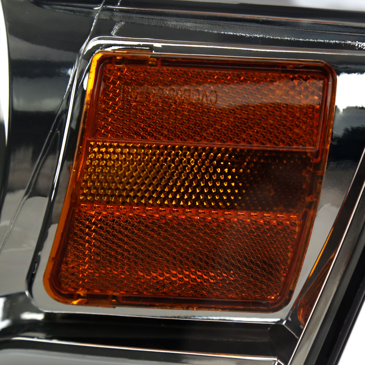 2006-2008 Dodge RAM 1500/ 2006-2009 RAM 2500 3500 LED Tube Factory Style Headlights with Amber Reflector (Chrome Housing/Light Smoked Lens)