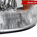 2009-2018 Dodge RAM 1500/ 2019-2021 RAM Classic/ 2010-2018 RAM 2500 3500 Factory Quad Style Headlights (Chrome Housing/Clear Lens)
