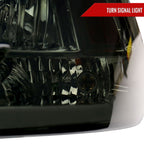 2009-2018 Dodge RAM 1500/ 2010-2018 Dodge RAM 2500/3500 LED Bar Factory Style Headlights (Chrome Housing/Clear Lens)