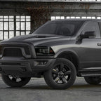 2009-2018 Dodge RAM 1500/2010-2018 RAM 2500 3500 Dual Switchback Sequential LED Bar Factory Style Headlights (Matte Black Housing/Smoked lens)