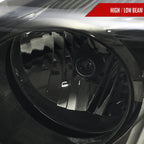 2004-2006 Dodge Durango Factory Style Headlights (Chrome Housing/Smoked Lens)