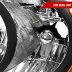 2004-2006 Dodge Durango Factory Style Headlights (Matte Black Housing/Clear Lens)