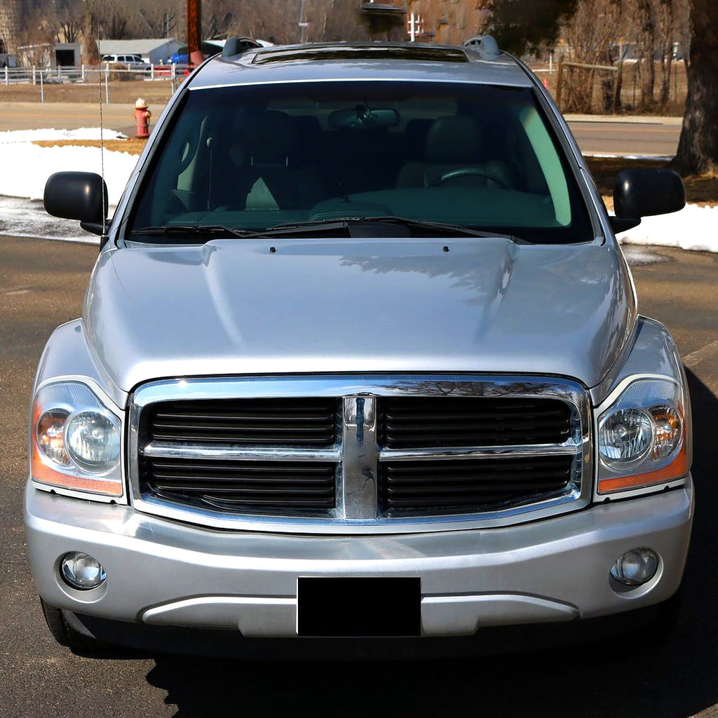 2004-2006 Dodge Durango Factory Style Headlights (Matte Black Housing/Clear Lens)
