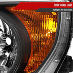 2003-2008 Honda Element Factory Style Headlights (Matte Black Housing/Clear Lens)