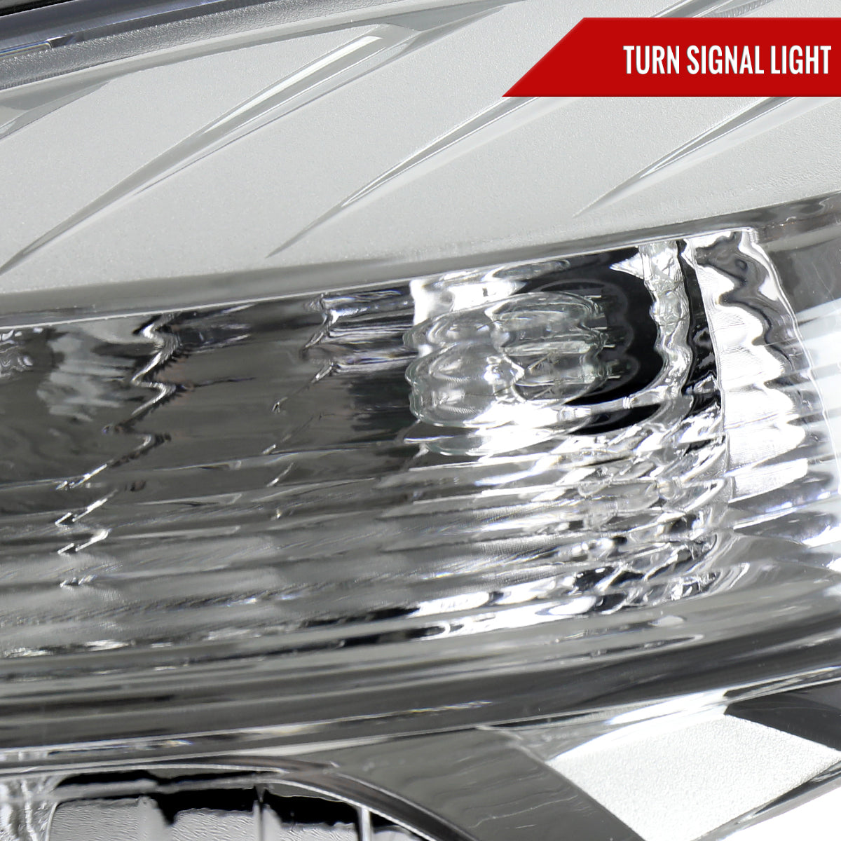 2010??‚??2015 Chevrolet Equinox Factory Style Headlights (Chrome Housing / Clear Lens)