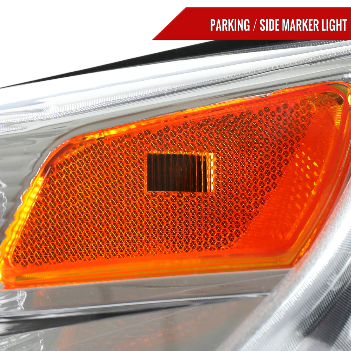 2010??‚??2015 Chevrolet Equinox Factory Style Headlights (Chrome Housing / Clear Lens)