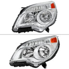 2010??‚??2015 Chevrolet Equinox Driver Side Factory Style Headlight (Chrome Housing / Clear Lens)