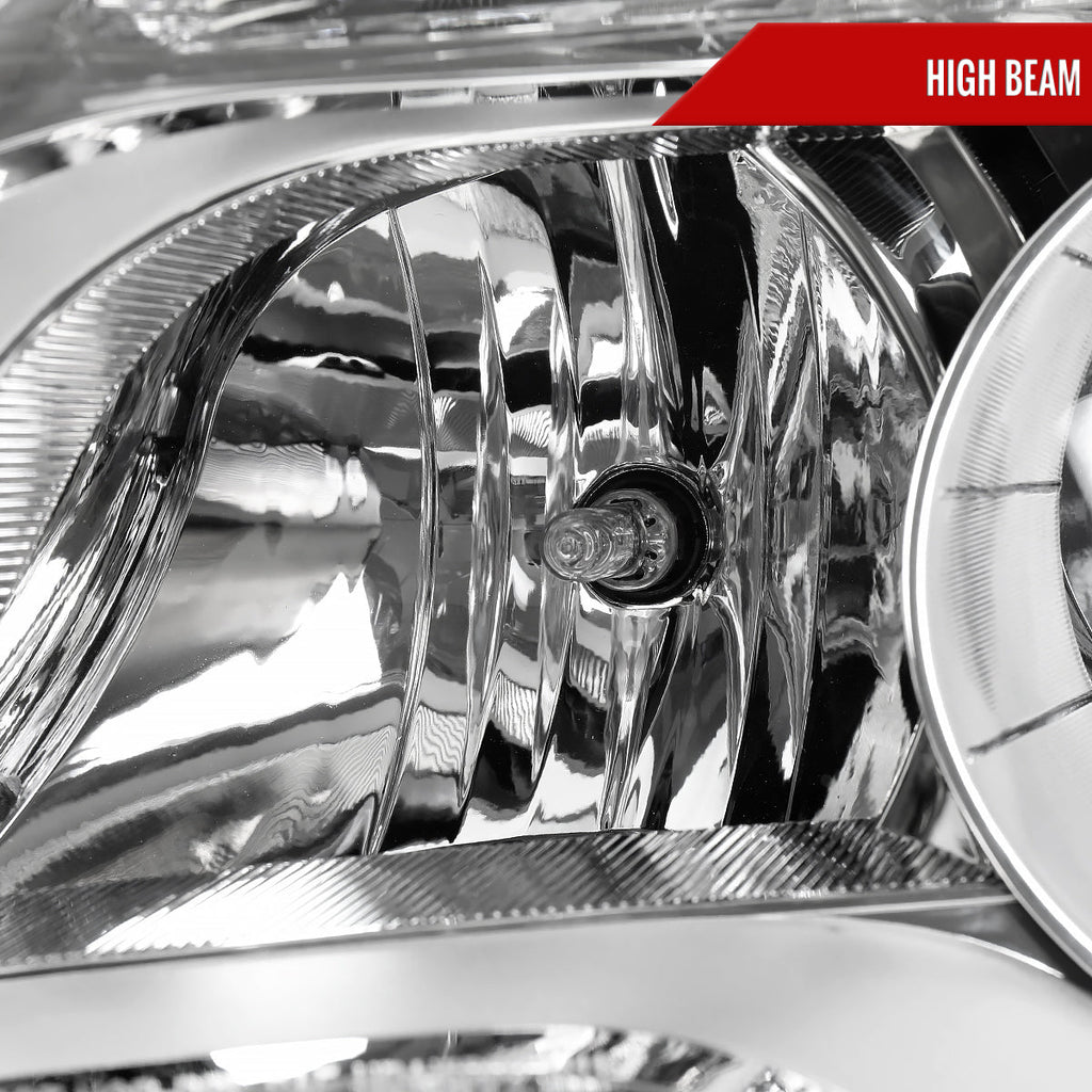 2010??‚??2015 Chevrolet Equinox Driver Side Factory Style Headlight (Chrome Housing / Clear Lens)