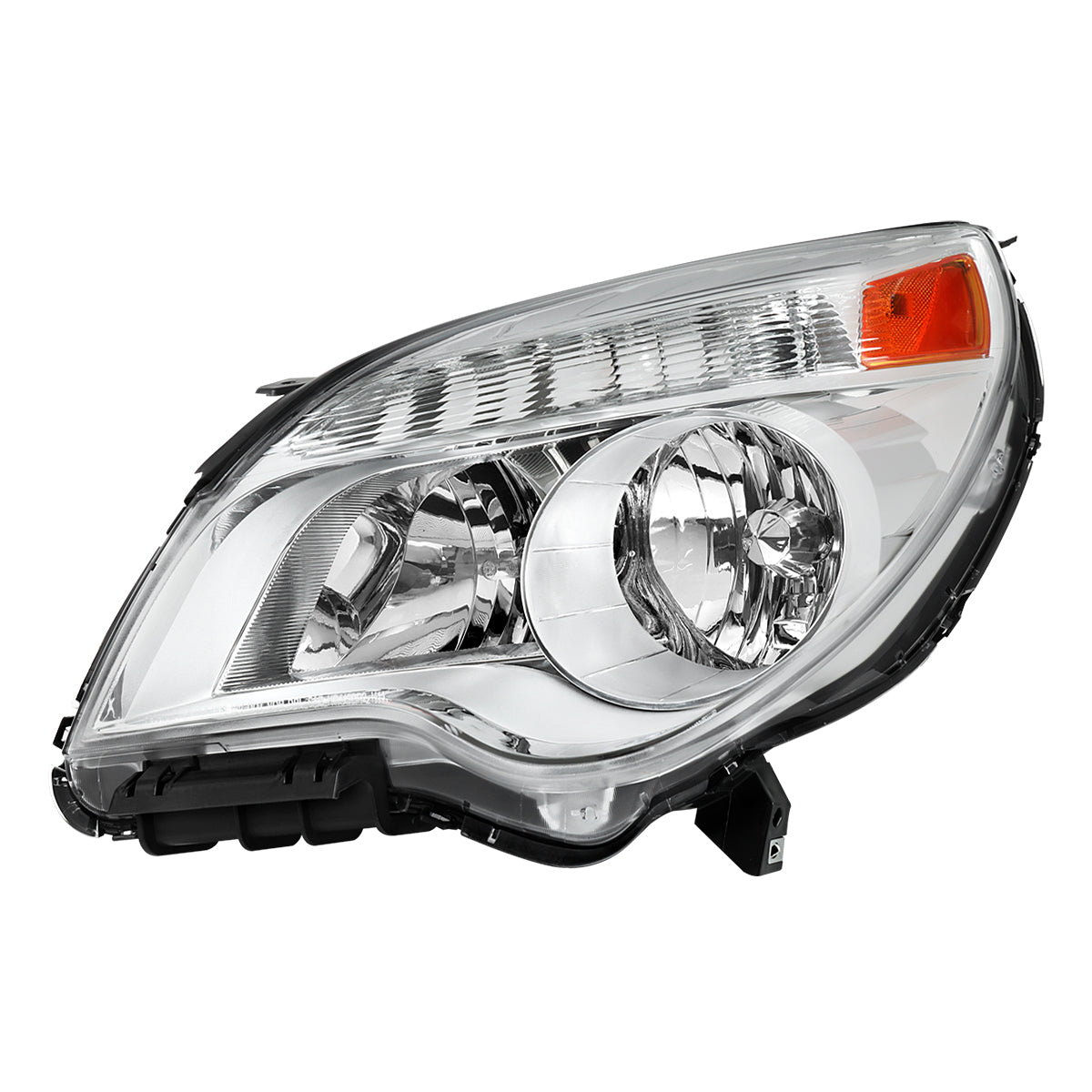 2010??‚??2015 Chevrolet Equinox Driver Side Factory Style Headlight (Chrome Housing / Clear Lens)