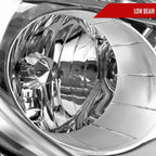 2010??‚??2015 Chevrolet Equinox Passenger Side Factory Style Headlight (Chrome Housing / Clear Lens)