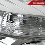 2010??‚??2015 Chevrolet Equinox Passenger Side Factory Style Headlight (Chrome Housing / Clear Lens)