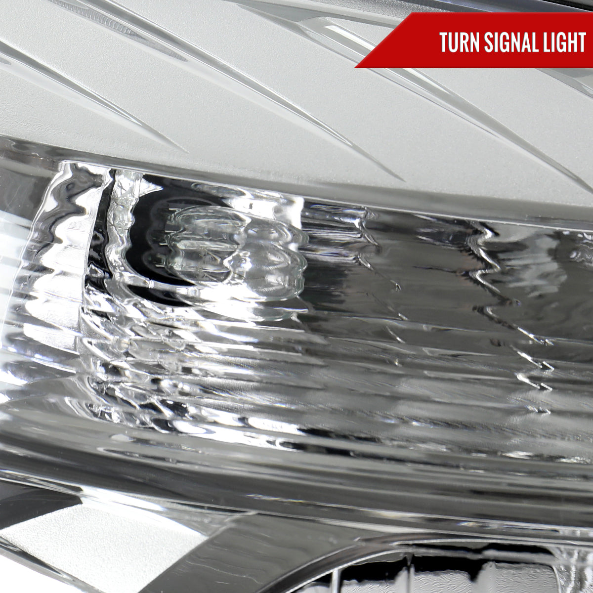 2010??‚??2015 Chevrolet Equinox Passenger Side Factory Style Headlight (Chrome Housing / Clear Lens)