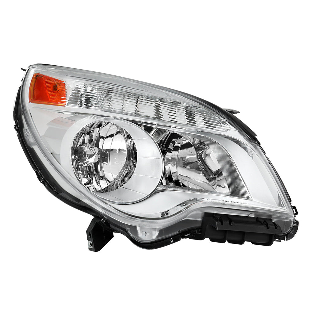 2010??‚??2015 Chevrolet Equinox Passenger Side Factory Style Headlight (Chrome Housing / Clear Lens)