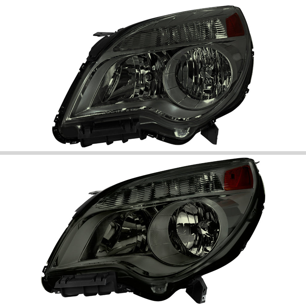 2010??‚??2015 Chevrolet Equinox Factory Style Headlights (Chrome Housing / Smoked Lens)
