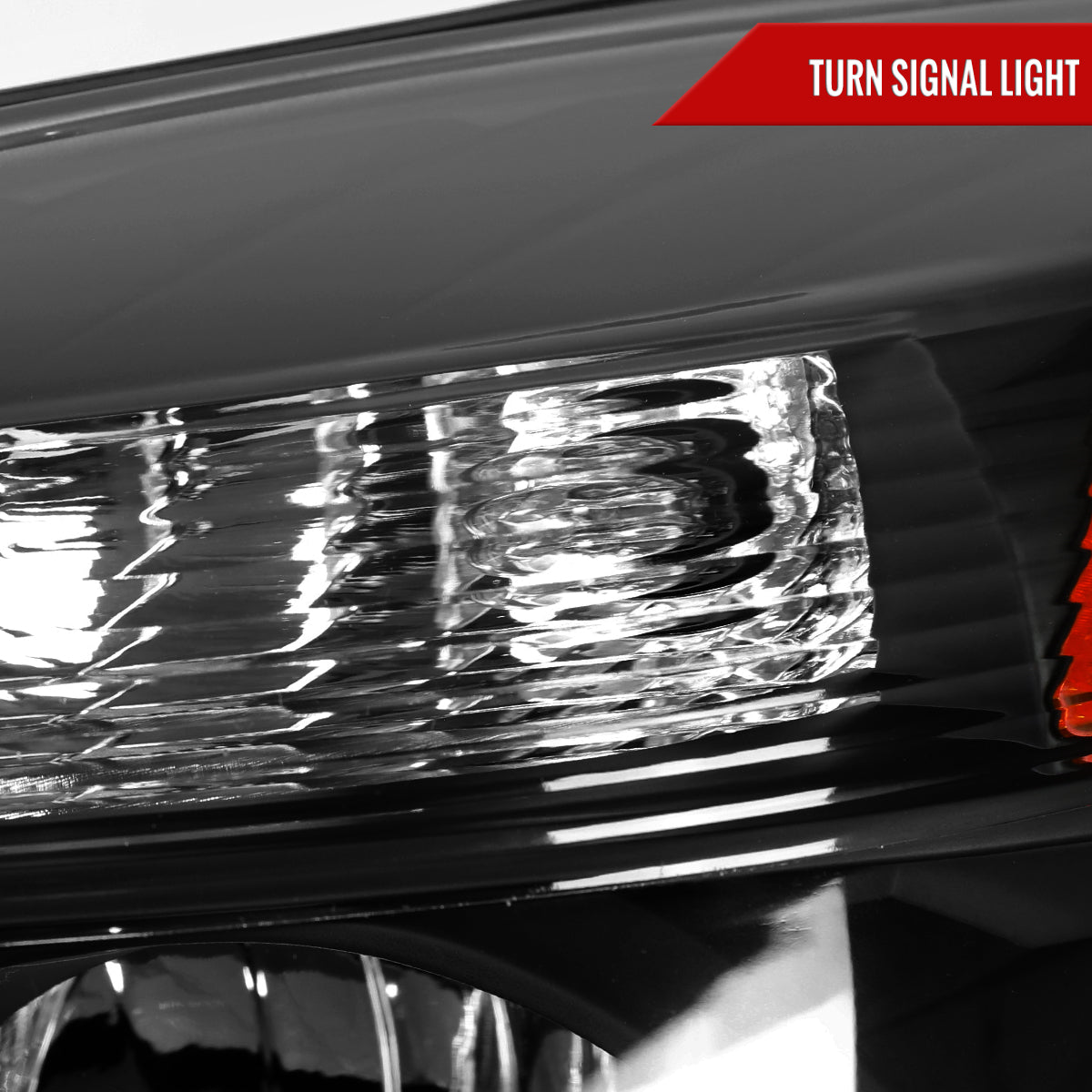 2010??‚??2015 Chevrolet Equinox Factory Style Headlights (Matte Black Housing / Clear Lens)