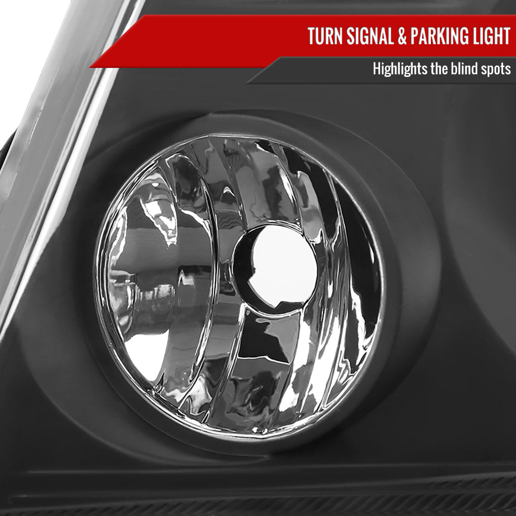 2004-2008 Ford F-150/ 2006-2008 Lincoln Mark LT Factory Style Headlights (Matte Black Housing/Clear Lens)