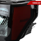 2009-2014 Ford F-150 Factory Style Headlights (Black Housing/Smoked Lens)