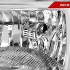 2021-2023 Ford F-150  Factory Style Headlight (Chrome Housing / Clear Lens ) - Driver Side Ony