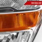 2021-2023 Ford F-150  Factory Style Headlight (Chrome Housing / Clear Lens ) - Driver Side Ony