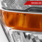 2021-2023 Ford F-150  Factory Style Headlight (Chrome Housing / Clear Lens ) - Passenger Side Only