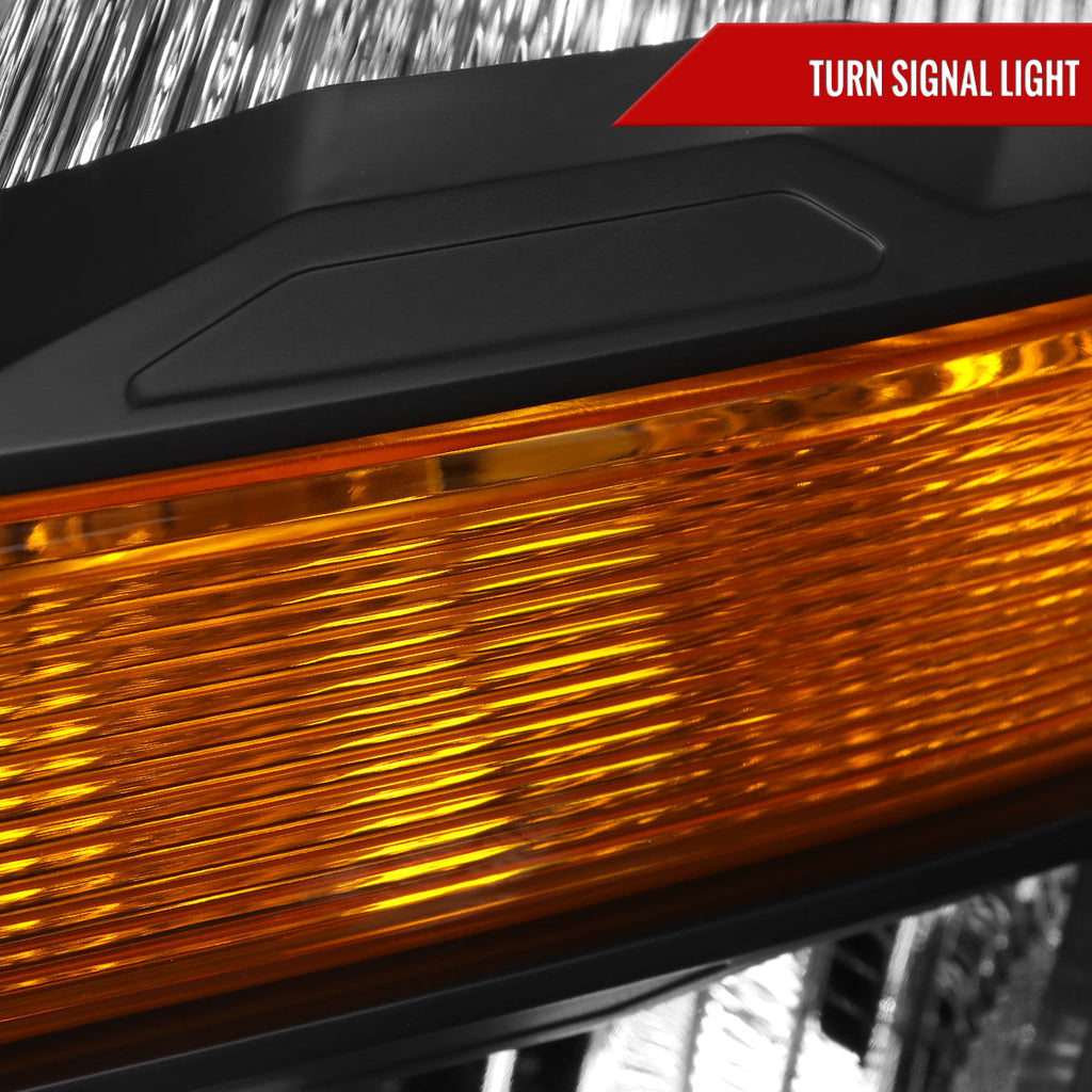 2021-2023 Ford F-150  Factory Style Headlight (Matte Black Housing / Clear Lens )