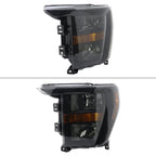 2021-2023 Ford F-150  Factory Style Headlight (Black Housing / Smoked Lens )