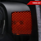 2005-2007 Ford F-250/F-350/F-450/F-550/Excursion Crystal Headlights (Matte Black Housing/Clear Lens)