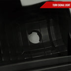 2011-2016 Ford F-250/F-350/F-450/F-550 Super Duty LED C-Bar Factory Style Headlights (Black Housing/Smoked Lens)
