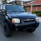 2001-2004 Nissan Frontier XE Factory Style Headlights (Chrome Housing/Clear Lens)