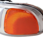 1999-2006 GMC Sierra/ 2000-2006 Yukon/Yukon XL LED Tube Factory Style Headlights (Chrome Housing/Clear Lens)