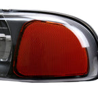 1999-2006 GMC Sierra/2007 Sierra Classic/2000-2006 Yukon/XL Factory Style Headlights with Amber Reflector (Matte Black Housing/Clear Lens)