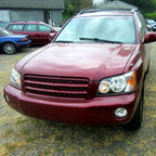 2001-2003 Toyota Highlander Factory Style Headlights (Chrome Housing/Clear Lens)