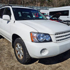 2001-2003 Toyota Highlander Factory Style Headlights (Chrome Housing/Clear Lens)
