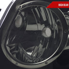 2001-2003 Toyota Highlander Factory Style Headlights (Chrome Housing/Smoked Lens)