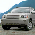2001-2003 Toyota Highlander Factory Style Headlights (Matte Black Housing/Clear Lens)