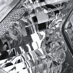 2016-2018 Honda HR-V Crystal Headlights w/ Amber Reflectors (Chrome Housing/Clear Lens)